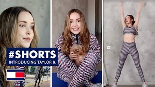 Introducing Stories & Squats with Taylor R | TOMMY HILFIGER #shorts