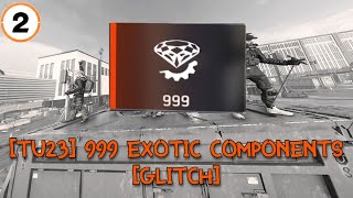 The Division 2 [TU23] - HOW TO GET 999 EXOTIC COMPONENTS (GLITCH!)