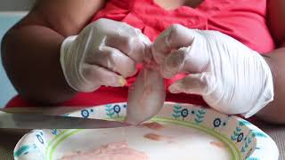 BIZARRE FOODS -COOKING LAMB FRIES