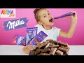 ✿ Милка ЧЕЛЛЕНДЖ от Arina Show MILKA CHALLENGE