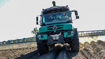 Unimog implement carrier by Mercedes Benz Trucks (features video)