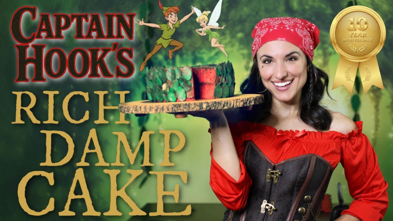 10 YEAR CELEBRATION: Captain Hook's Rich Damp Cake | Fiction Food Friday