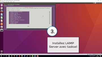 Installation Ubuntu Tasksel LAMP PHPMyAdmin Sublime Text