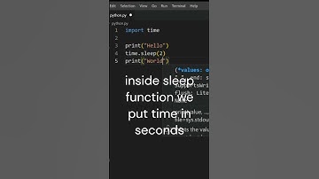 time delay in python #shorts #ytshorts