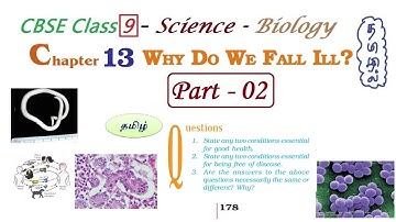 Why Do We Fall Ill in Tamil | Part 02 | Class 9 Science Chapter 13 Biology in Tamil | CBSE, NCERT