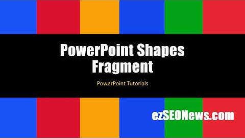 PowerPoint Merge Shapes - Fragment Merge