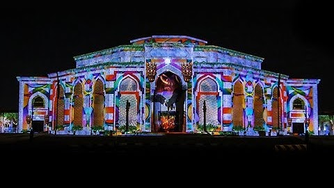 3D Projection Mapping at Sharjah Light Festival | Sharjah | UAE