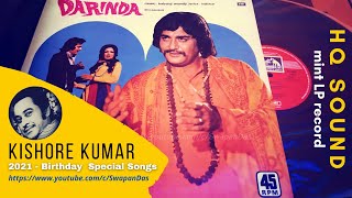 Kishore Kumar | Aankh Mili Nazren Milane Ke Liye | DARINDA (1978) | Kalyanji Anandji | HQ Vinyl Rip