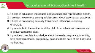 Introduction to Reproductive Health