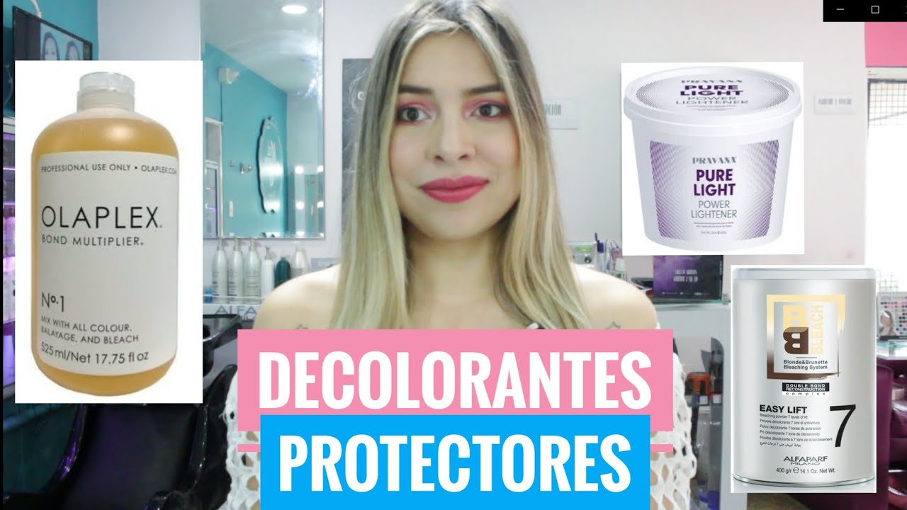 Que es el decolorante para el cabello