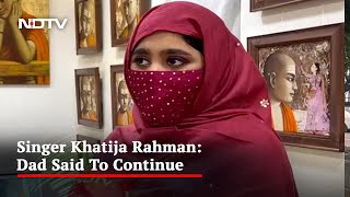 AR Rahman's Daughter Khatija To NDTV On Her Song Sagavaasi: Dad Said To Continue