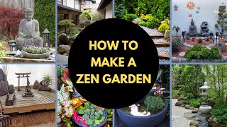 How to Make a Zen Garden in 10 Simple Steps #zengarden #gardendesign