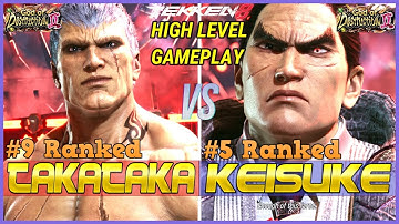 T8 ▰ KEISUKE (#5 Ranked Kazuya) vs TAKATAKA (#9 Ranked Bryan) ▰ Tekken 8 High Level Gameplay