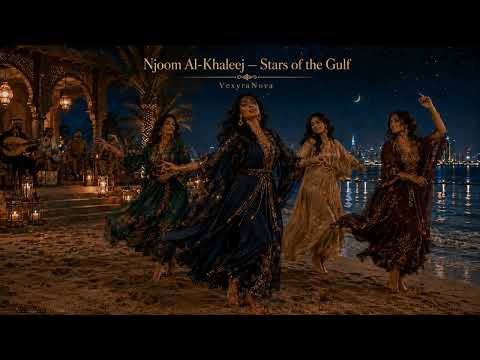 Njoom Al-Khaleej (Stars of the Gulf) | Cinematic Arabic Pop • Khaleeji Night Vibes