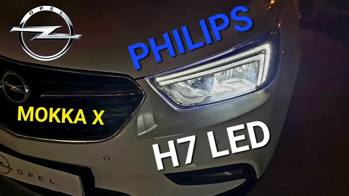 Opel/Vauxhall Mokka X | H7 LED Philips Installation