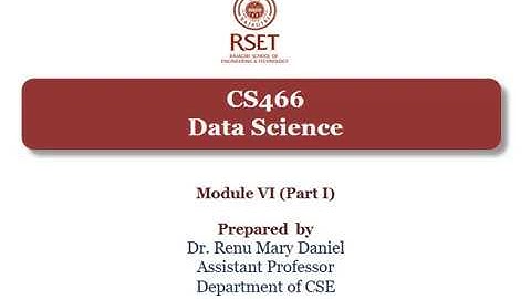 CS466 Data Science Module 6 Part I