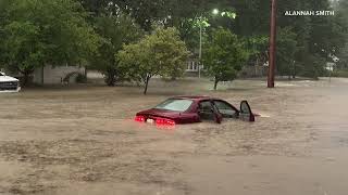 WATCH: Severe flash flooding in Cuyahoga Falls