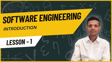 Introduction to Software Engineering  I #education
