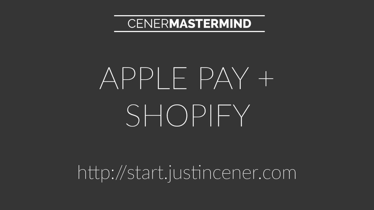 Apple Pay For Shopify Tutorial & Walkthrough