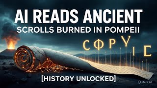 AI Reads Ancient Scrolls Burned in Pompeii [HISTORY UNLOCKED]