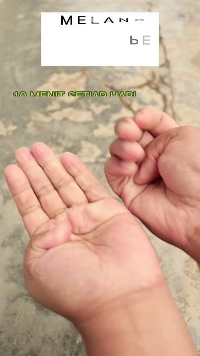 Senam Jari Tangan.
