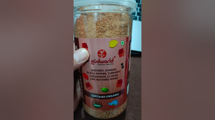 Review Masala Chai Jaggery Powder from Gudworld.in | Purchased on Cred App