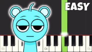 Sprunki - SKY - EASY Piano Tutorial
