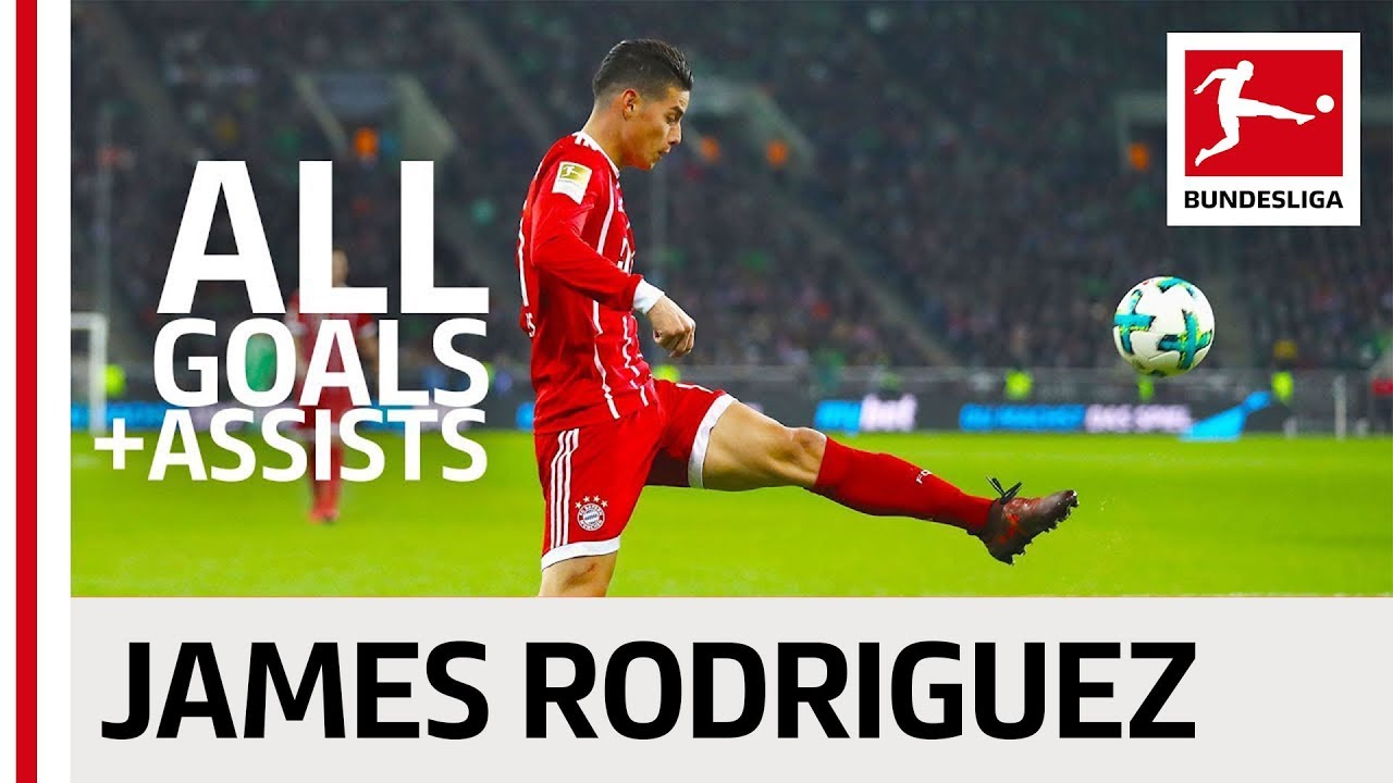 James Rodriguez - All Goals and Assists 2017/18