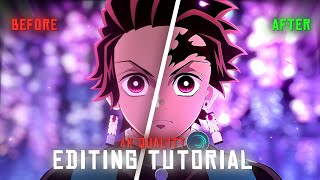 Before vs After 😱 | 4K Anime Quality Editing Tutorial screenshot 4