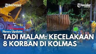 🔴TADI MALAM! Kecelakaan Maut di Kolonel Masturi Cisarua — 8 Korban Terlibat