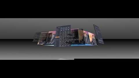 Linux Mint 18.1 xfce - compiz example - settings imported from mate