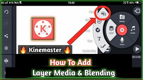 How to add layer media in kinemaster | Use chroma key on any phone | Without watermark kinemaster 🔥