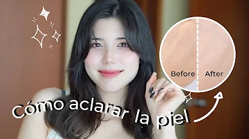 ¿Cómo puedo ser blanco como los coreanos de forma natural?