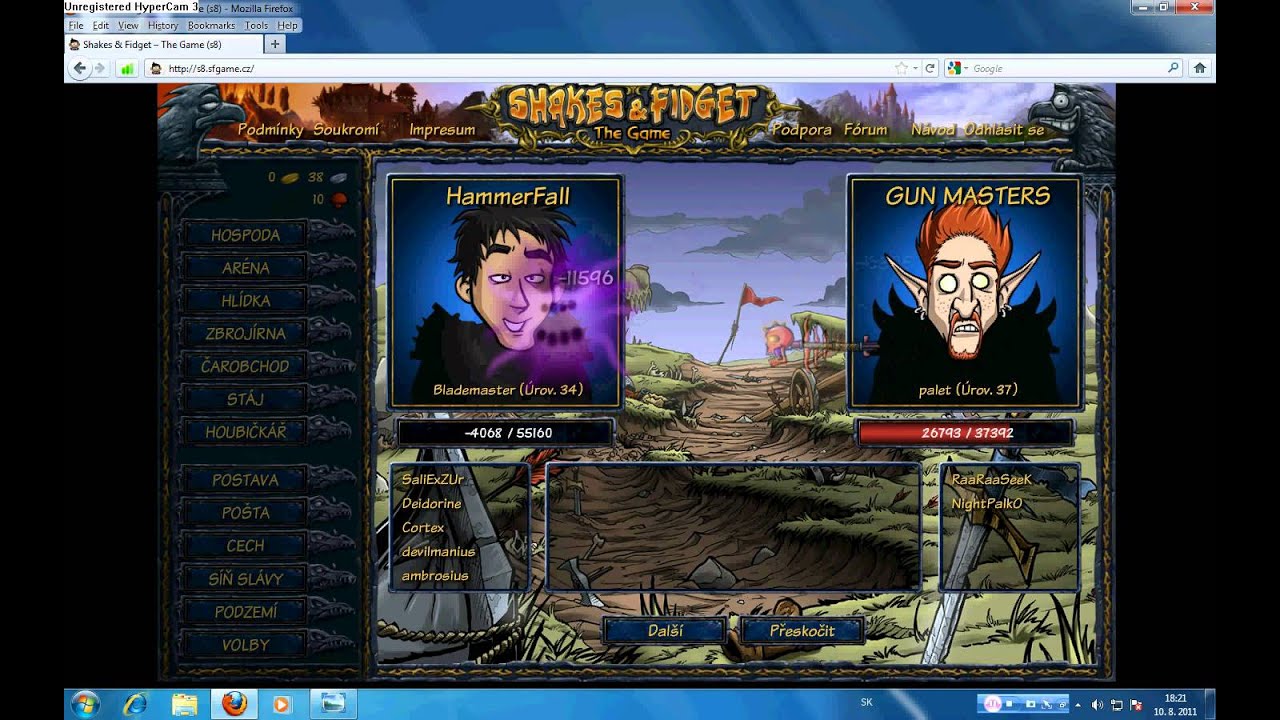 GUN MASTERS vs. HammerFall (s8.) sf game - YouTube