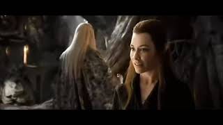 The Hobbit - Thranduil and Tauriel Scene