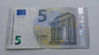 Банкнота 5 Евро