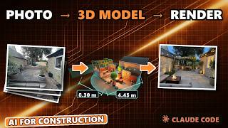 AI for Construction: Turn Photos Into a 3D Model & Renders Using Claude