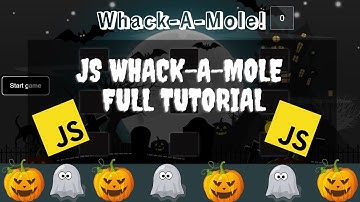 Javascript Whack-A-Mole Game Tutorial || Fun Coding Projects