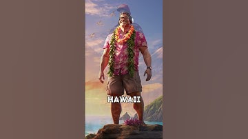 US states as humans part 3 #shorts