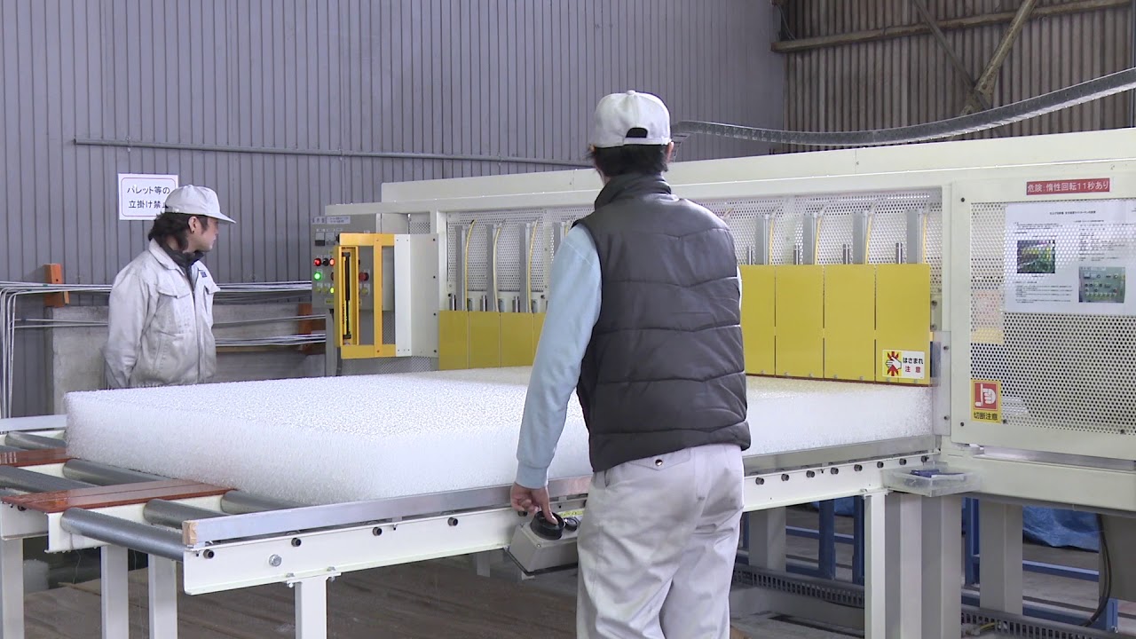 The Making Of The Most Innovative Mattress From Japan Youtube