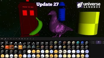Customizable Human Objects + Updated Object Interface! Update 27 Test Build Universe Sandbox
