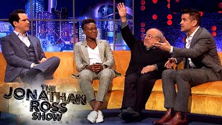 Colin Farrell \& Danny DeVito's VERY Different Views On Watching Themselves | The Jonathan Ross Show