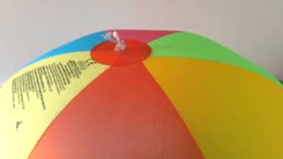 Life Hack Of How To Deflate A Beach Ball And Pool Float