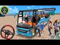 New Indian Coach Bus Simulator Game - Narrow Road Bus Driving Game - Bus Game Android Gameplay