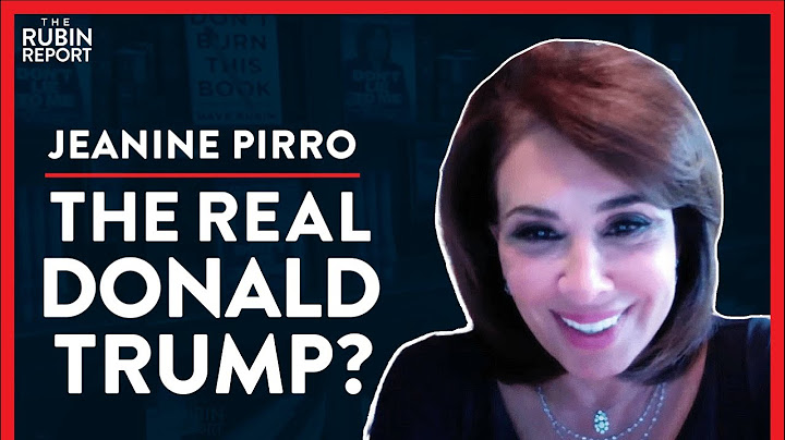 The Real Donald Trump That The Media Won't Show You (Pt. 3)| Jeanine Pirro | POLITICS | Rubin Report