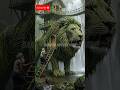 Old Crafted a Giant Lion House And Saved his Life from lion / Beautiful Handmade Bamboo Craft