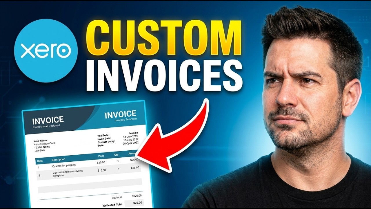 How to Customize Invoices in Xero in 2026 – Step by Step Guide - YouTube