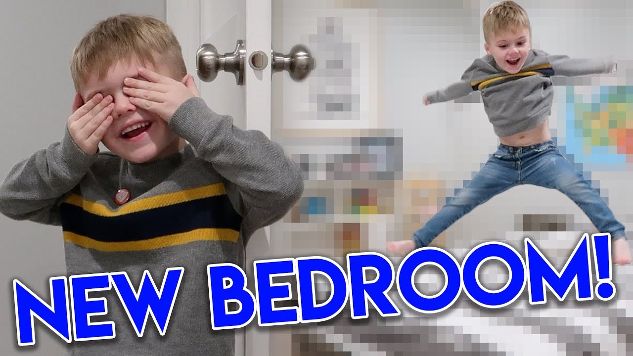 Jackson's NEW BEDROOM REVEAL! 🛏 YouTube