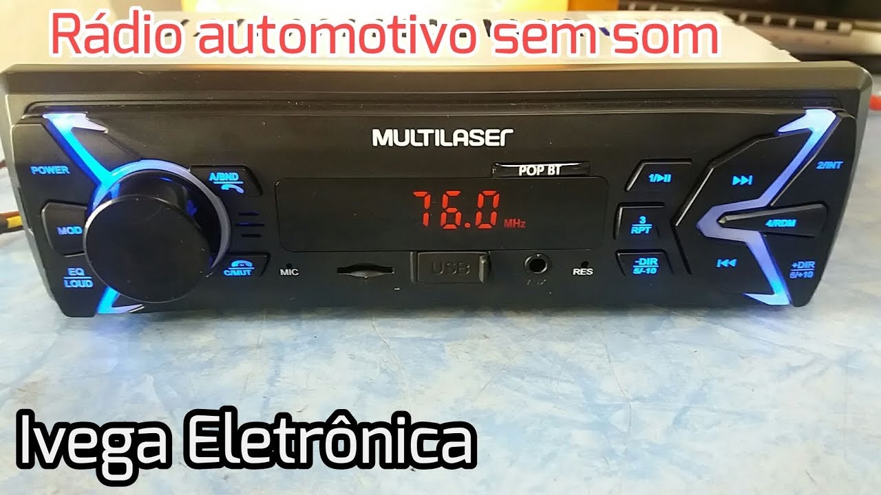 Como testar uma saída, substituindo TDA1028 por YD1028, - YouTube