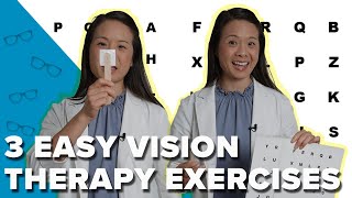 👀 THESE 3 EASY VISION THERAPY Exercises Will Improve Your Eye Tracking! 👀